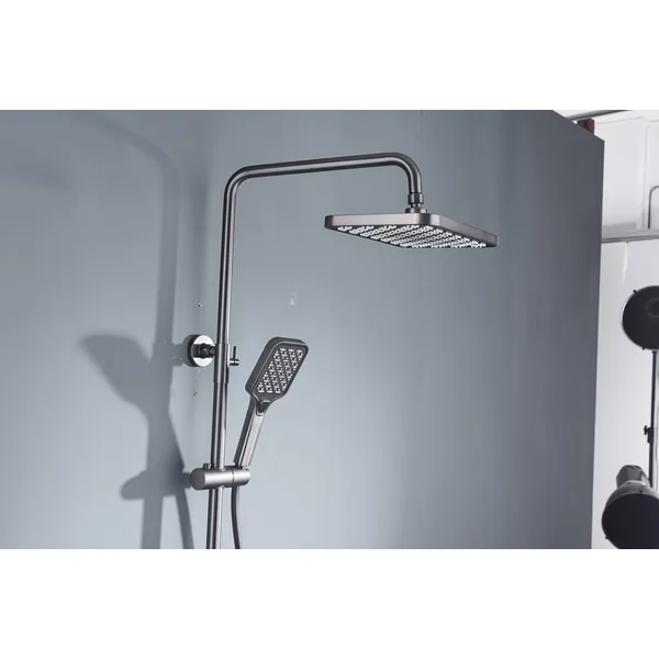 Brass shower head set bath bath mixing hotel bath faucetbathroom