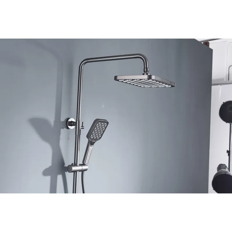 Brass shower head set bath bath mixing hotel bath faucetbathroom