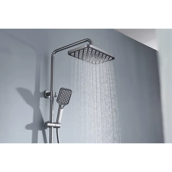 Brass shower head set bath bath mixing hotel bath faucetbathroom