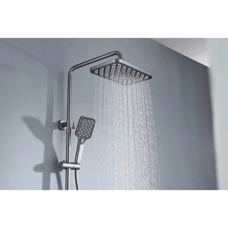 Brass shower head set bath bath mixing hotel bath faucetbathroom