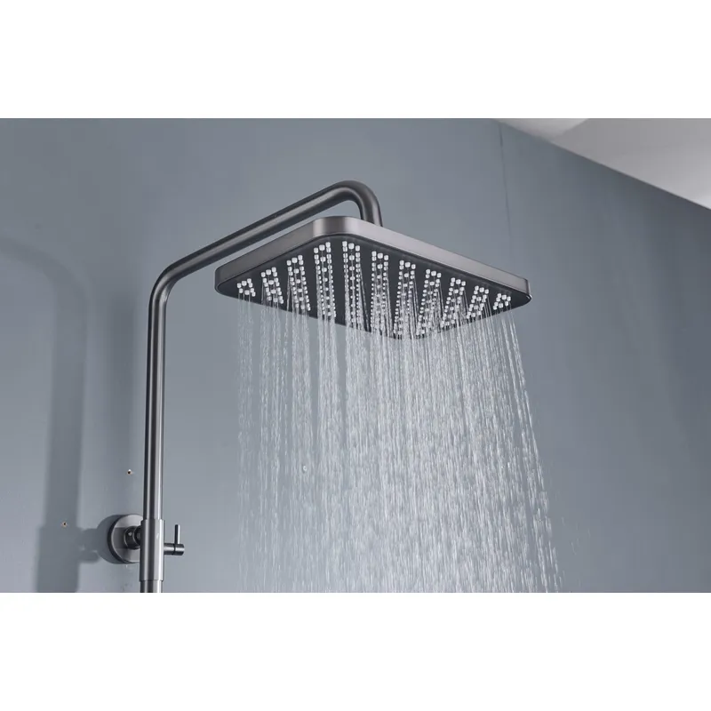 Brass shower head set bath bath mixing hotel bath faucetbathroom