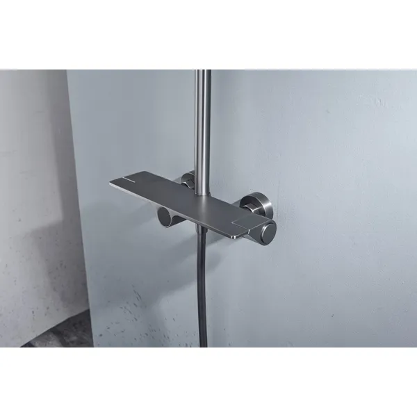 Brass shower head set bath bath mixing hotel bath faucetbathroom