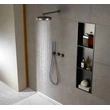 Brass shower head set Separate simple bath bath mixing valve Bath gun Grey hotel bath faucet