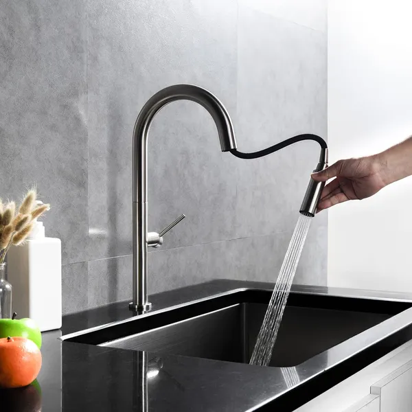 OEM Pull Down Kitchen Faucet, sanitaryware,kitchen taps