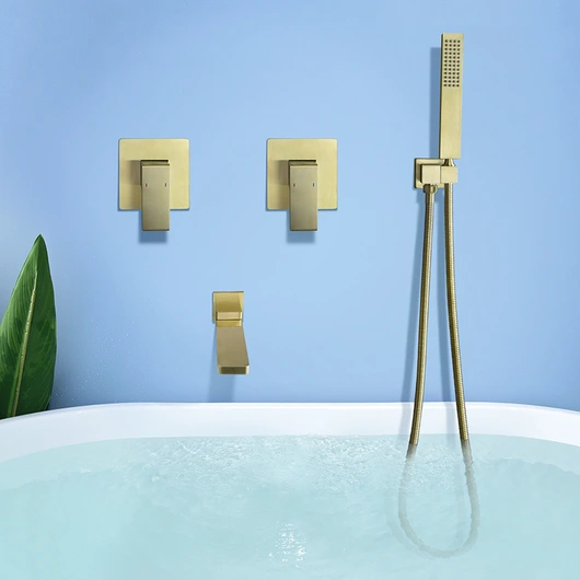  bathroom brass Luxury Bathroom Faucets Waterfall Wash Face Basin Faucet  Europe and America styles toilet faucet wash basin faucet wholesale topyoungs 