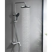 Brass shower head set Separate simple bath bath mixing valve Bath gun Grey hotel bath faucet