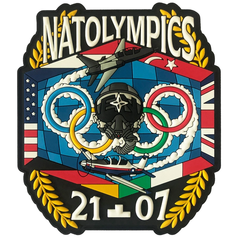 резиновые накладки из ПВХ, значки из ПВХ на липучке 