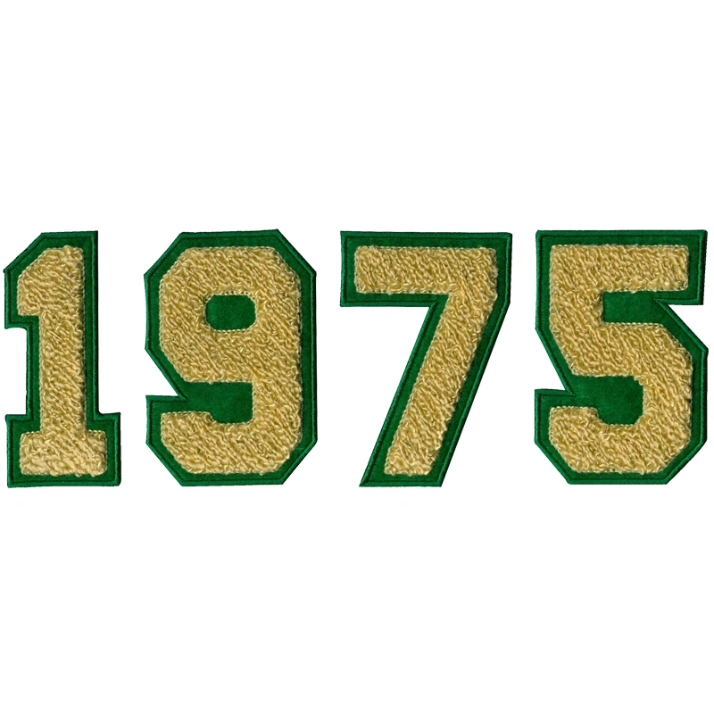 letterman patches, chenille greek years patches