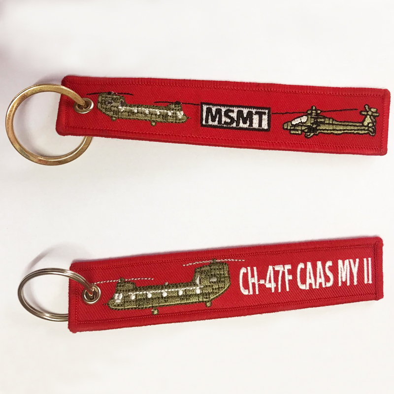 embroidered key rings custom, embroidered keychain, embroidered key tags