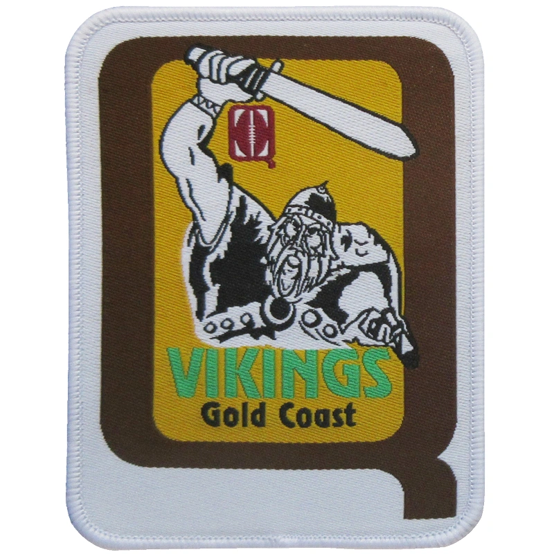 тканые нашивки-лейблы, тканые бейджи-лейблы для форменной одежды 