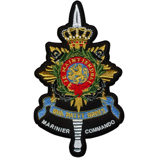 metallic embroidered badges, velcro embroidered patches for uniforms