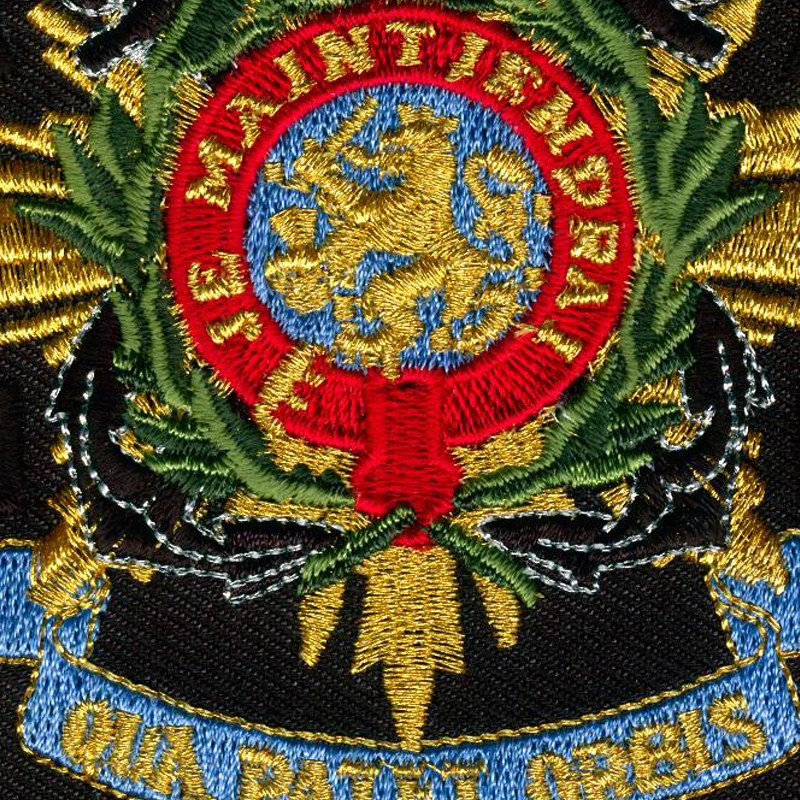 вышитые значки металлик, нашивки на липучке 