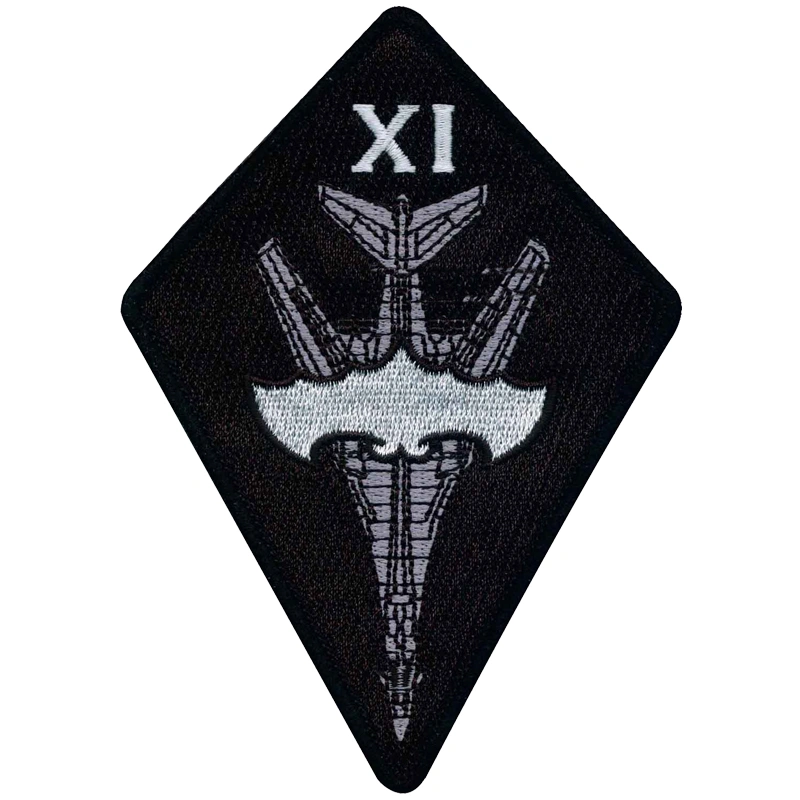 нашивка в стиле милитари на липучке для форменной куртки 