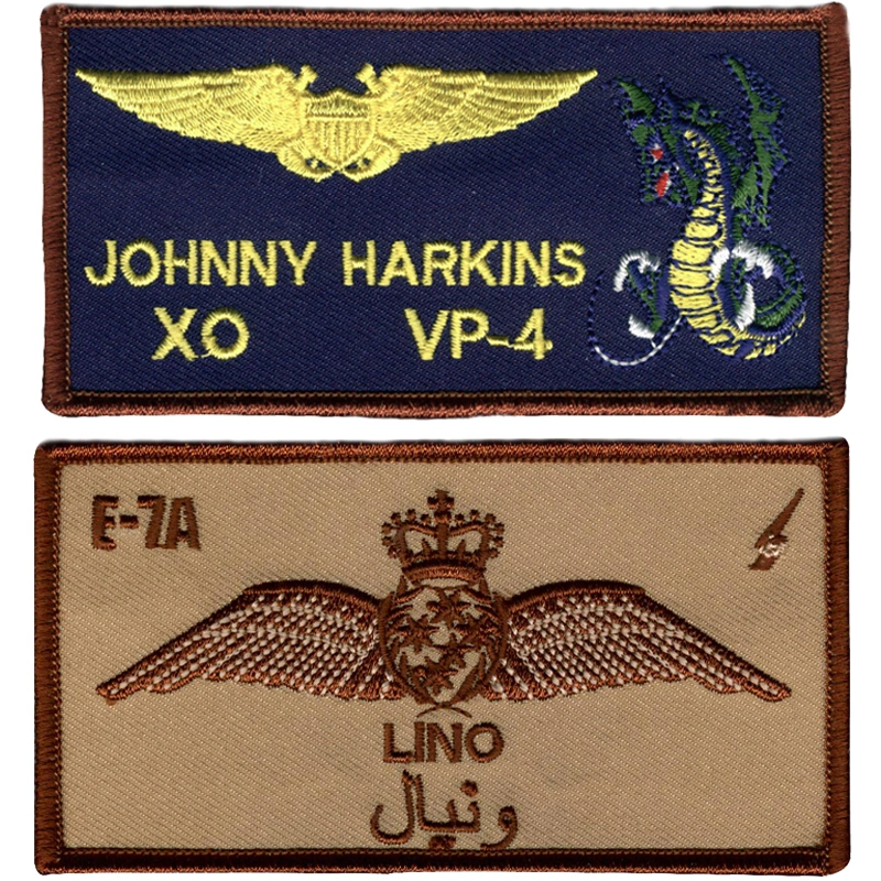 военные именные значки, военные вышитые именные нашивки 