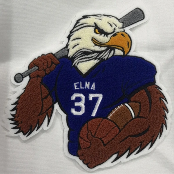 letterman jacket chenille patches badges iron on