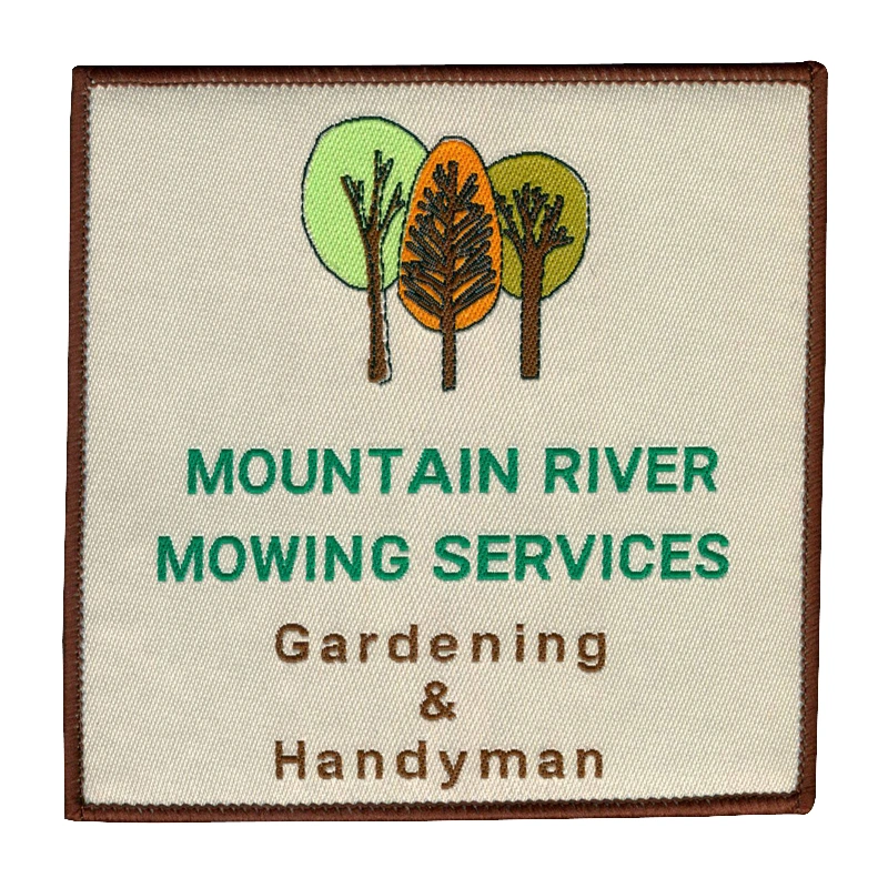 тканые нашивки-лейблы, тканые бейджи-лейблы для форменной одежды 