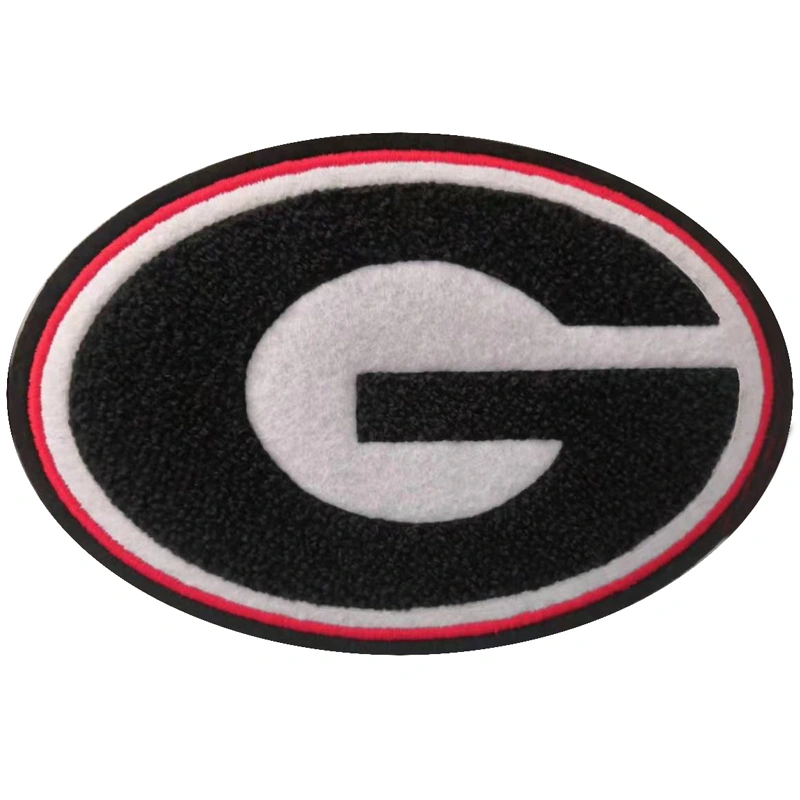 letterman chenille lettres patchs badges fer sur