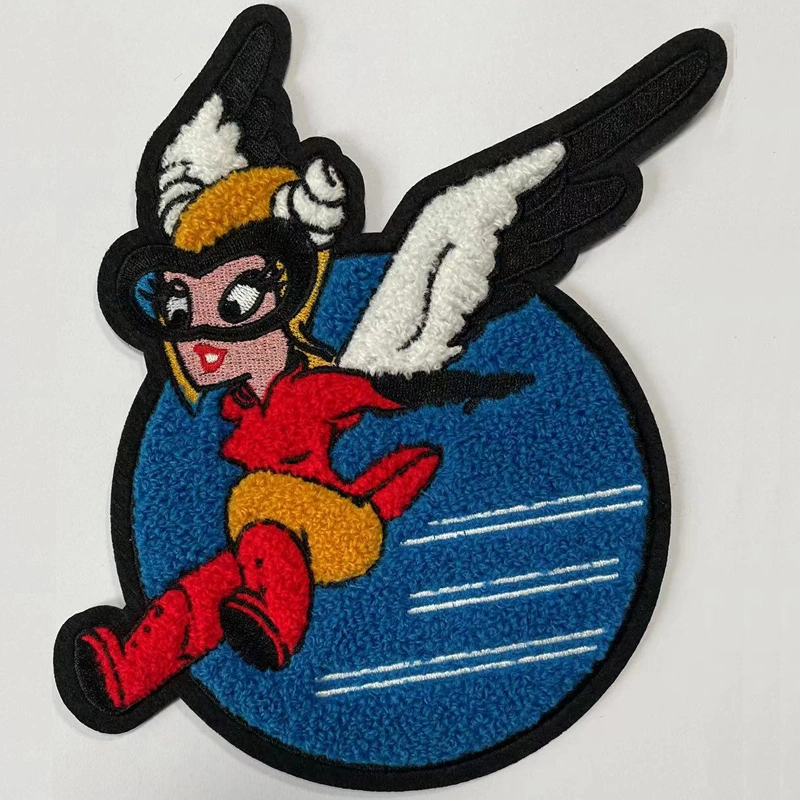 Lycée letterman veste chenille patchs badges fer sur