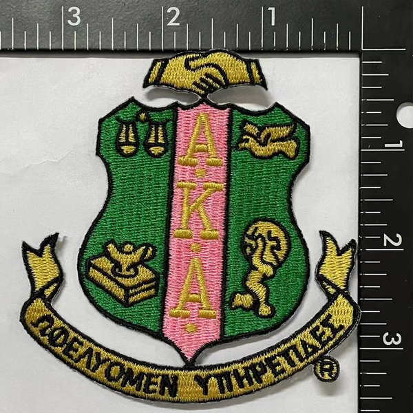 embroidered patches iron on, sorority embroidered patch