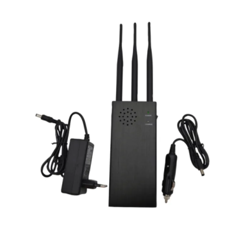 Джаммер сигнала дистанционного управления автомобилем 10 Вт с 3 антеннами, блокирующими 100 м