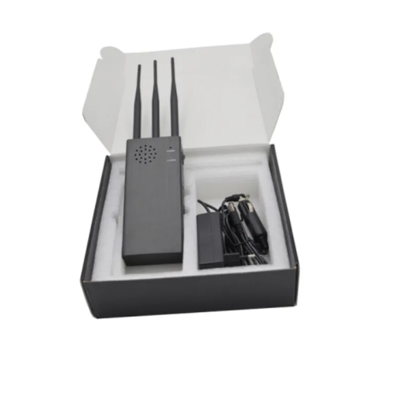 Джаммер сигнала дистанционного управления автомобилем 10 Вт с 3 антеннами, блокирующими 100 м