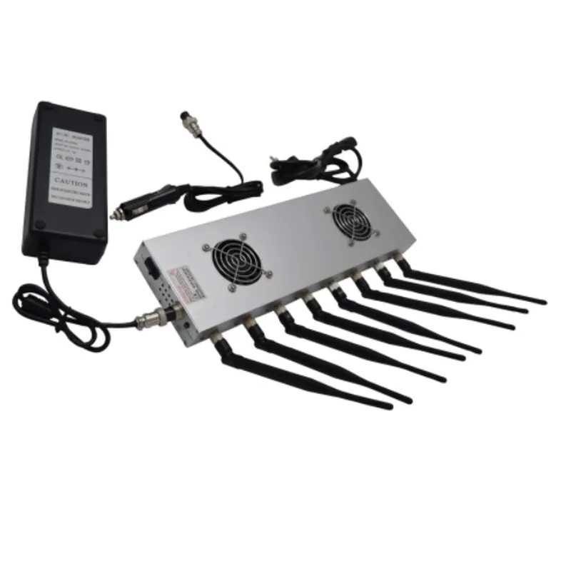 Устройство для подавления сигнала сотового телефона 8 антенн lte800 gsm900 3g2100