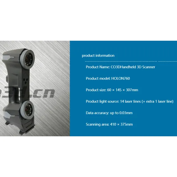 scanner laser 3d portable de haute précision a15