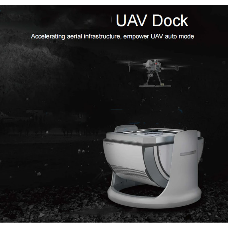 aéronef sans pilote (UAV) hangar automatique antigel et anti-pression aéronef sans pilote (UAV) hangar drone dock   