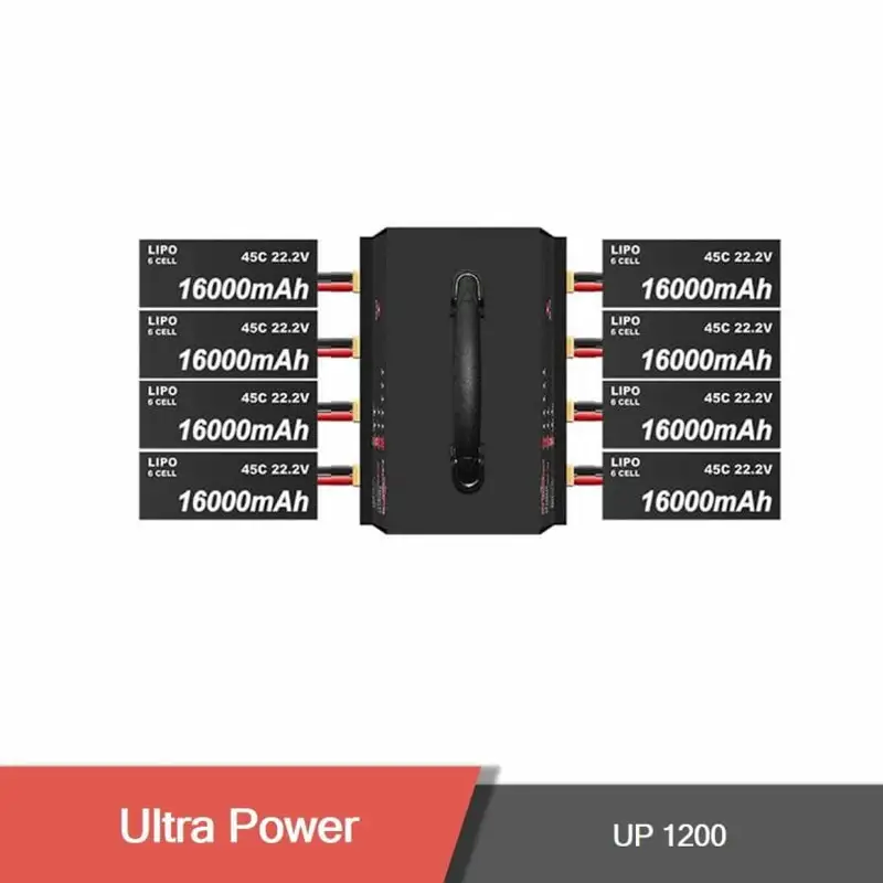 ultra power up1200 25a 8 каналов зарядное устройство для БПЛА 2-6s