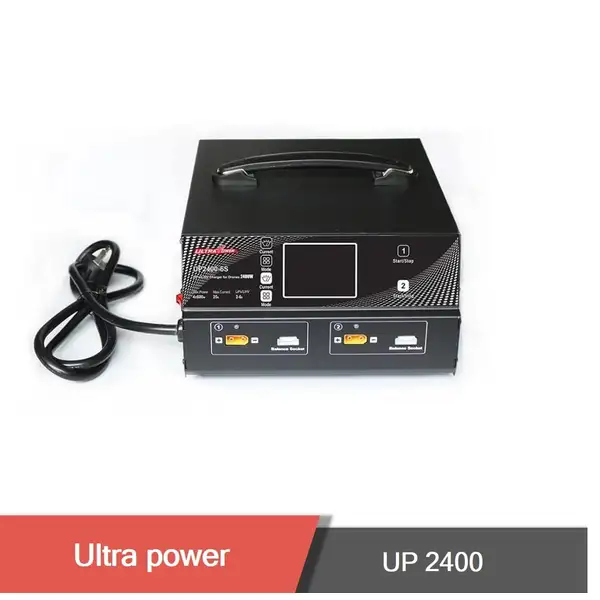 сверхмощное зарядное устройство up2400-6s lipo/lihv для большого беспилотного летательного аппарата