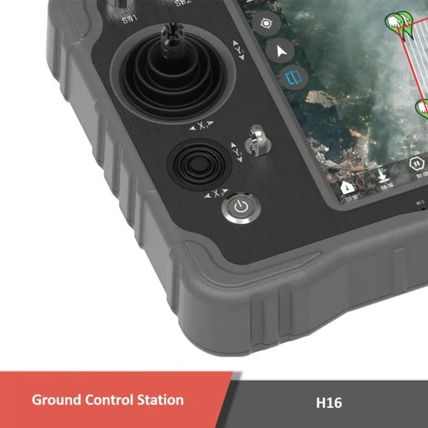 h16 & h16 pro station de contrôle au sol portable télécommande gcs