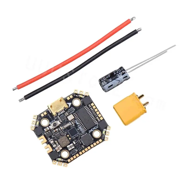 jhemcu ghf13aio f4 contrôleur de vol osd esc brushless intégré