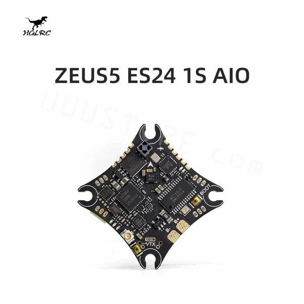 hglrc zeus5 es24 1s aio f411 полетный контроллер Bluejay RC Drone