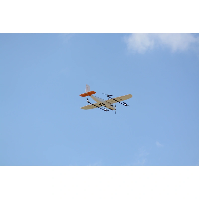 беспилотный летательный аппарат вертикального взлета и посадки с фиксированным крылом для картирования аэрофотосъемки большой выносливости