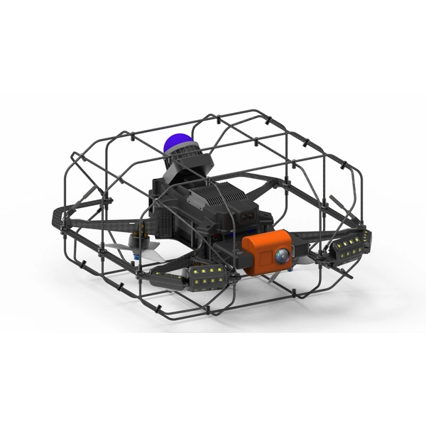 лидар для помещений, беспилотный летательный аппарат, инспекция замкнутого пространства, картографирование, позиционирование  