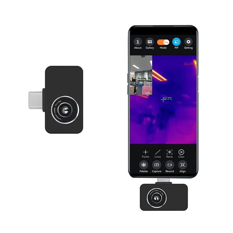 Поддержка мобильного телефона USB, Android-смартфон, инфракрасная тепловизионная камера