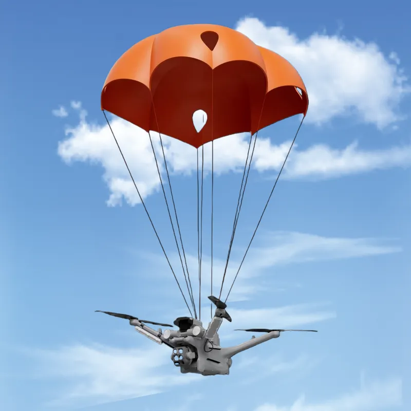 Reusable automatic Drone Parachute for DJI Matrice 4D/TD Slow Down Drone fall Speed Safety