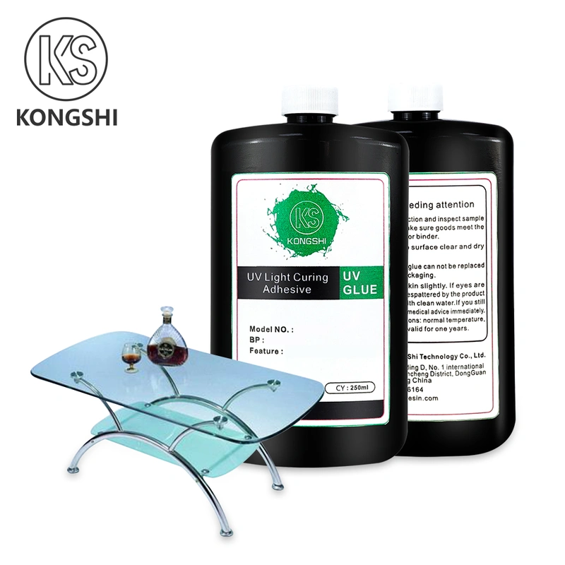 UV Glue Curing Adhesive Transparent Crystal Glass Adhesive Gule