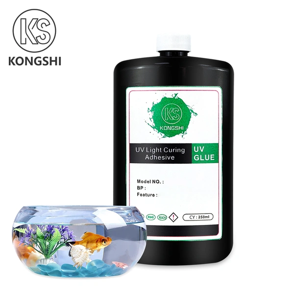 Waterproof UV Glue UV Curing Adhesive Crystal Glass Bonding