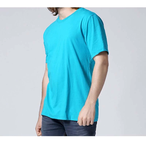 180g CVC stretchy seamless women and men's t shirt