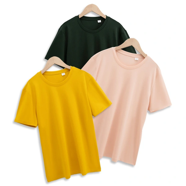 High quality 80S 190g 100%mercerized cotton men's t shirt