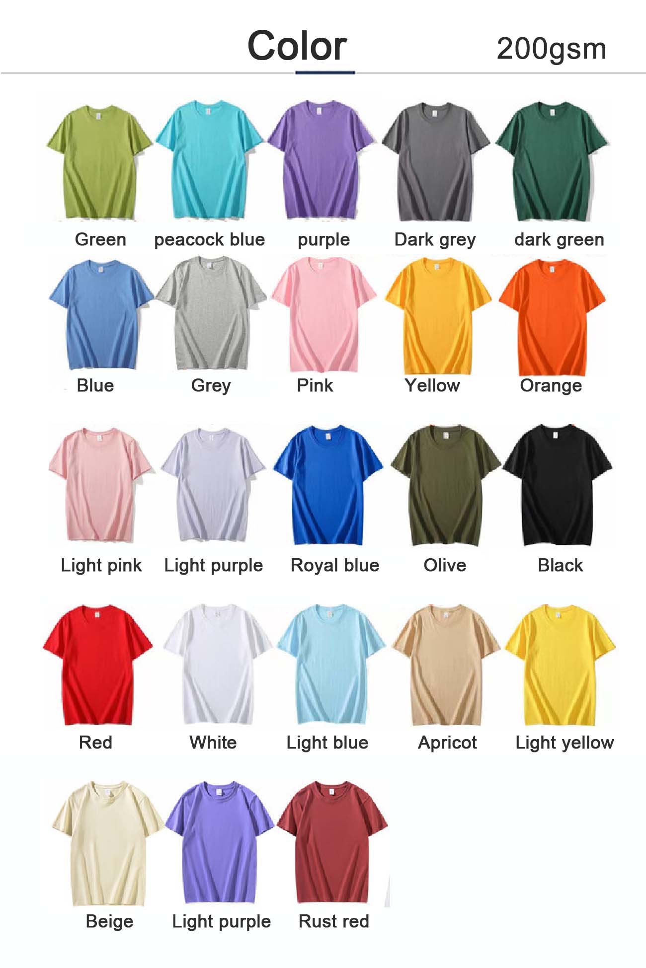 100%combed cotton seamless women and men's t shirt advertising shirt