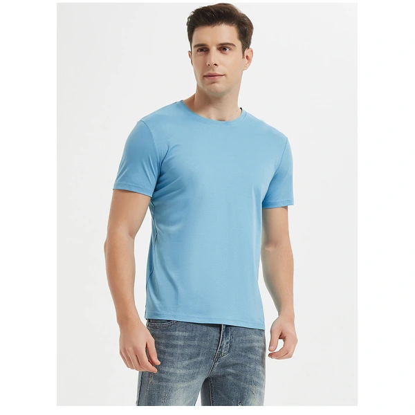 High quality 80S 190g 100%mercerized cotton men's t shirt