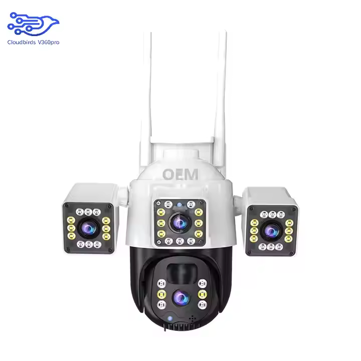 Cloudbirds V360pro 3MP Solar Security Camera – IP66 Waterproof, AI Tracking & Night Vision