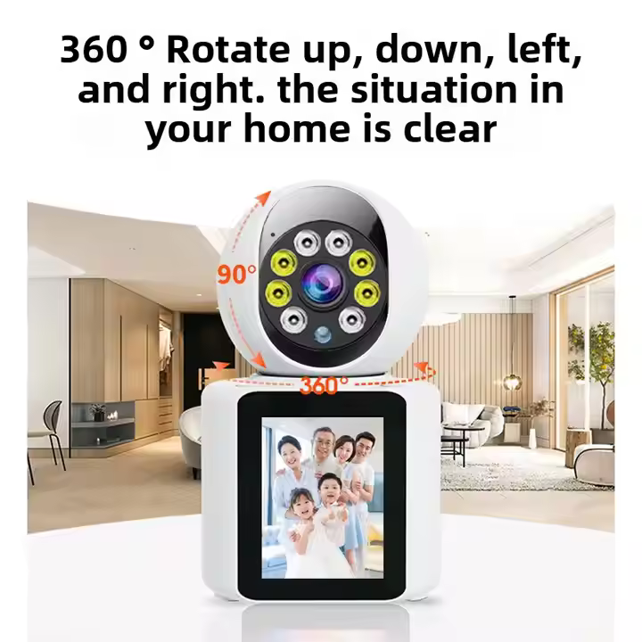 Камера Cloudbirds V360Pro HD Wi-Fi — управление PTZ, двусторонняя аудиосвязь и широкоугольная домашняя система безопасности