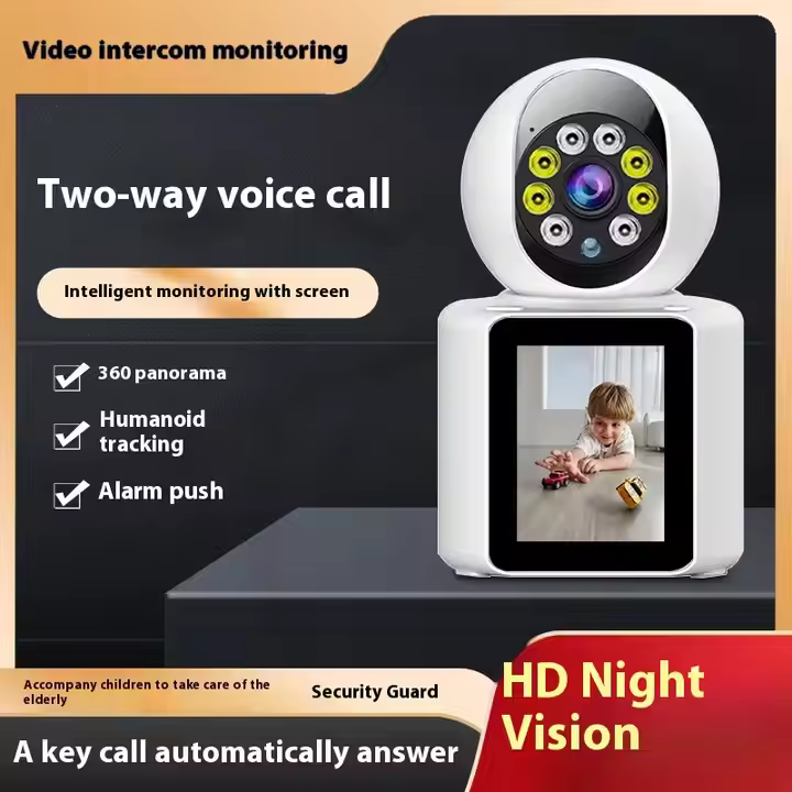 Камера Cloudbirds V360Pro HD Wi-Fi — управление PTZ, двусторонняя аудиосвязь и широкоугольная домашняя система безопасности