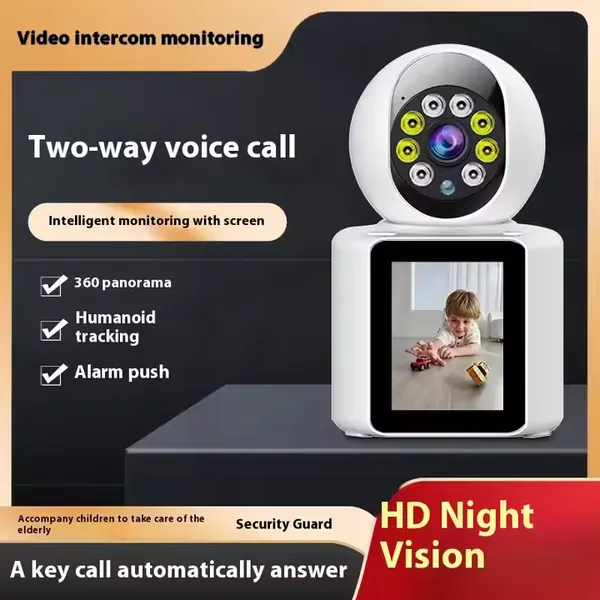 Камера Cloudbirds V360Pro HD Wi-Fi — управление PTZ, двусторонняя аудиосвязь и широкоугольная домашняя система безопасности