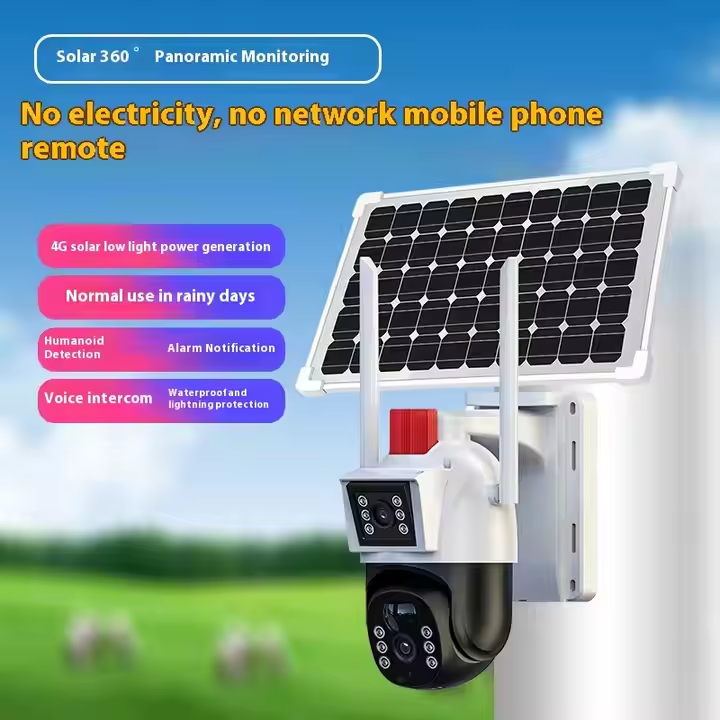 Уличная камера Cloudbirds V360Pro с двумя объективами — водонепроницаемая, Wi-Fi/4G и ночное видение с облачным хранилищем