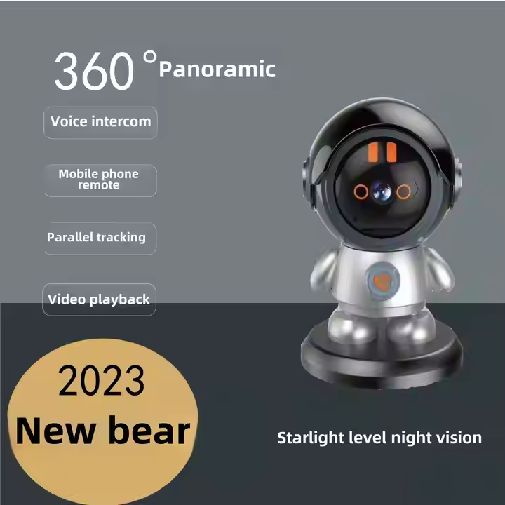 Cloudbirds v360pro 3-мегапиксельная симпатичная роботизированная камера — PTZ-камера на 360°, вызов одним нажатием и интеллектуальное отслеживание