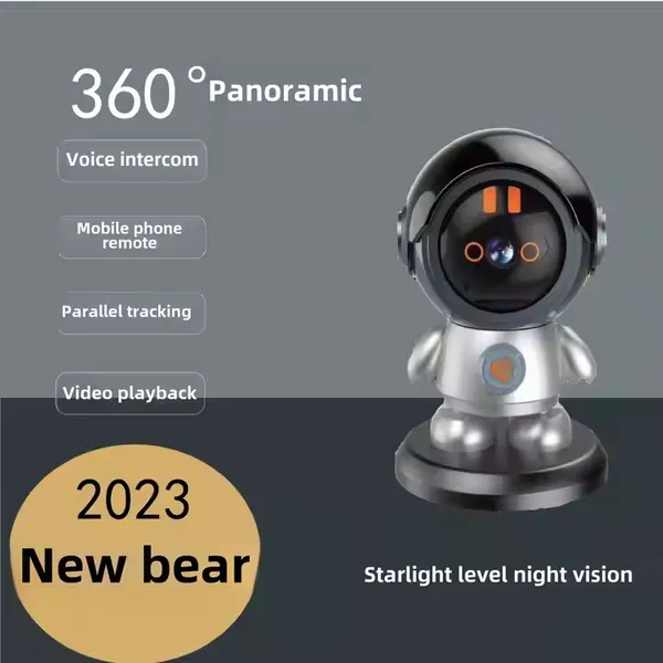 Cloudbirds v360pro 3-мегапиксельная симпатичная роботизированная камера — PTZ-камера на 360°, вызов одним нажатием и интеллектуальное отслеживание